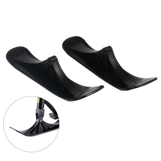 Details about / 2pcs Balance Bike Ski Sled Bike Snow Ski Set Skiing Snowboard with Straps